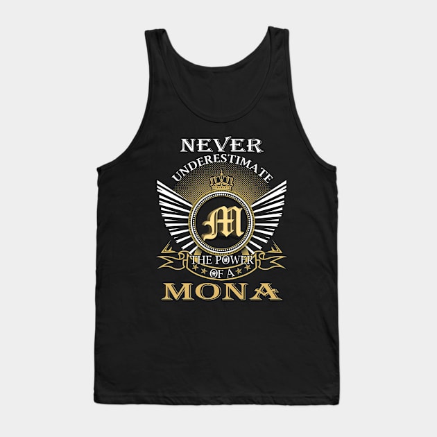 Its MONA Thing You Wouldnt Understand Tank Top by Nap